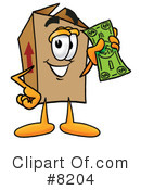 Box Clipart #8204 by Mascot Junction