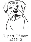 Boxer Dog Clipart #26512 by David Rey