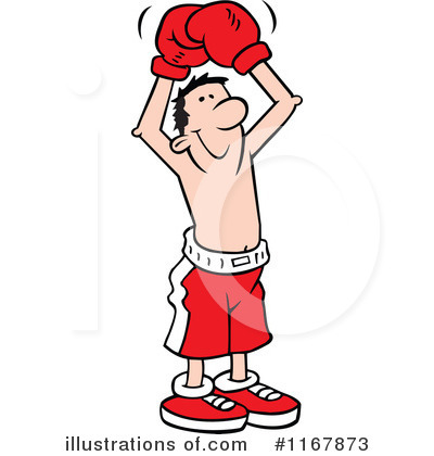 Royalty-Free (RF) Boxing Clipart Illustration by Johnny Sajem - Stock Sample #1167873