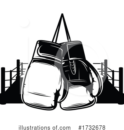 Boxing Gloves Clipart #1732678 by Vector Tradition SM