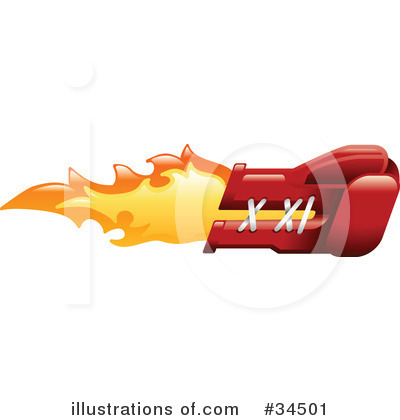 Flames Clipart #34501 by AtStockIllustration