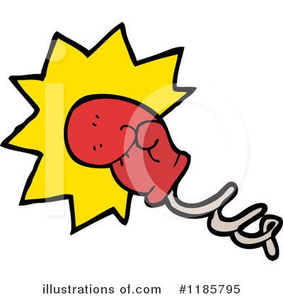 Royalty-Free (RF) Boxing Glove Clipart Illustration by lineartestpilot - Stock Sample #1185795