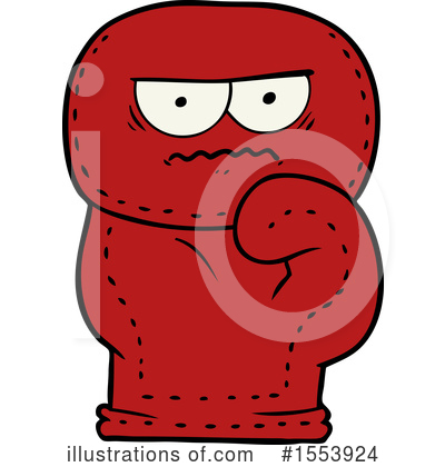 Royalty-Free (RF) Boxing Glove Clipart Illustration by lineartestpilot - Stock Sample #1553924
