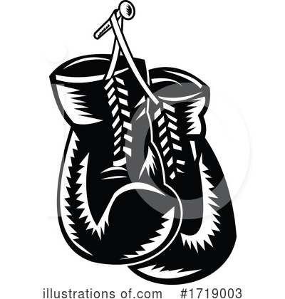 Boxing Gloves Clipart #1719003 by patrimonio