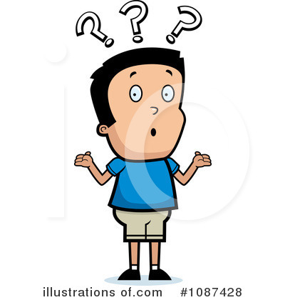 Confused Clipart #1087428 by Cory Thoman