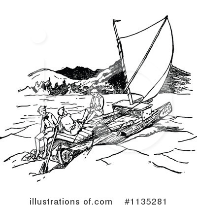 Boat Clipart #1135281 by Prawny Vintage