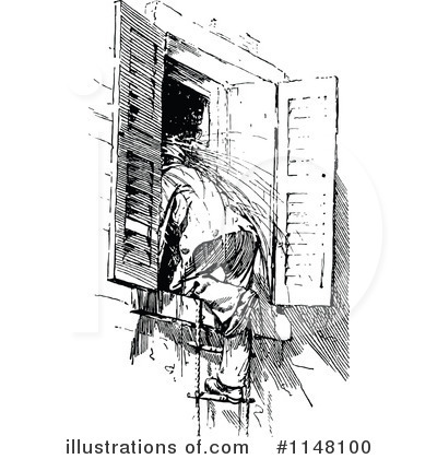 Royalty-Free (RF) Boy Clipart Illustration by Prawny Vintage - Stock Sample #1148100