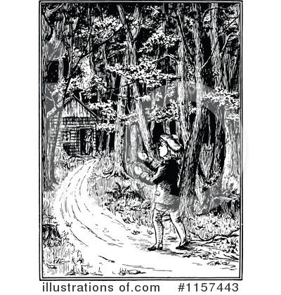 Royalty-Free (RF) Boy Clipart Illustration by Prawny Vintage - Stock Sample #1157443