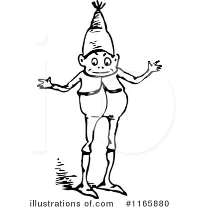 Royalty-Free (RF) Boy Clipart Illustration by Prawny Vintage - Stock Sample #1165880