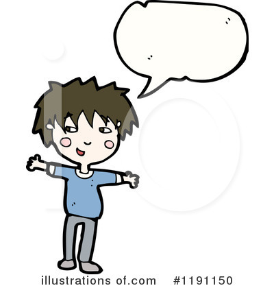 Royalty-Free (RF) Boy Clipart Illustration by lineartestpilot - Stock Sample #1191150