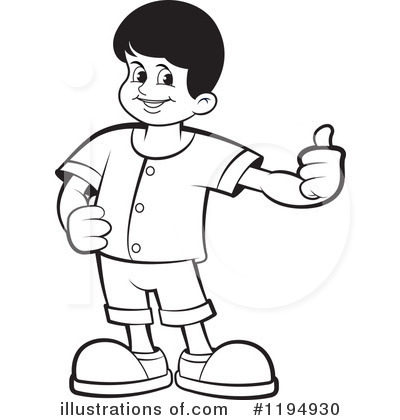 Royalty-Free (RF) Boy Clipart Illustration by Lal Perera - Stock Sample #1194930