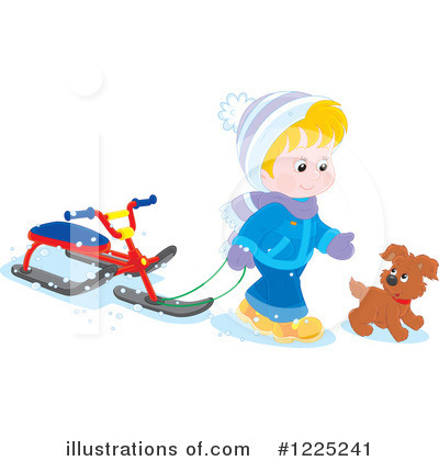 Royalty-Free (RF) Boy Clipart Illustration by Alex Bannykh - Stock Sample #1225241