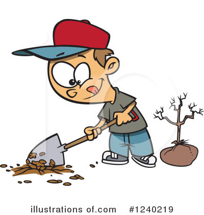 Gardening Clipart #1240219 by toonaday