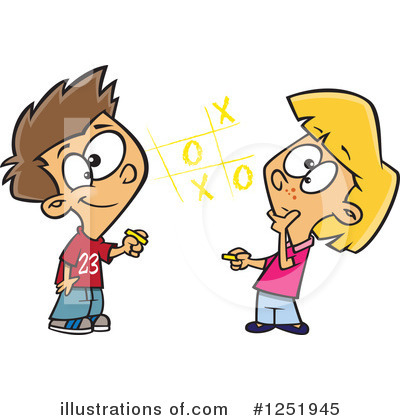 Royalty-Free (RF) Boy Clipart Illustration by toonaday - Stock Sample #1251945
