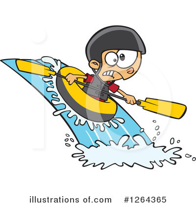 Raft Clipart #1264365 by toonaday