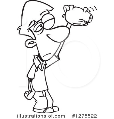 Royalty-Free (RF) Boy Clipart Illustration by toonaday - Stock Sample #1275522