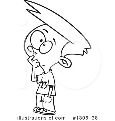 Royalty-Free (RF) Boy Clipart Illustration by toonaday - Stock Sample #1306138