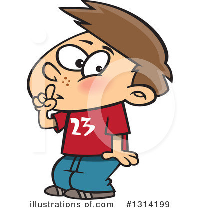 Silence Clipart #1314199 by toonaday