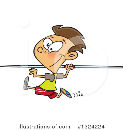 Track And Field Clipart #1324224 by toonaday