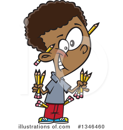 Royalty-Free (RF) Boy Clipart Illustration by toonaday - Stock Sample #1346460