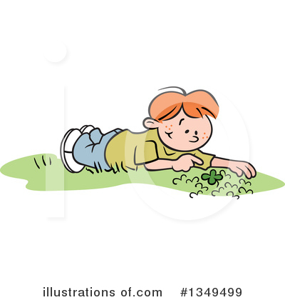 Clovers Clipart #1349499 by Johnny Sajem
