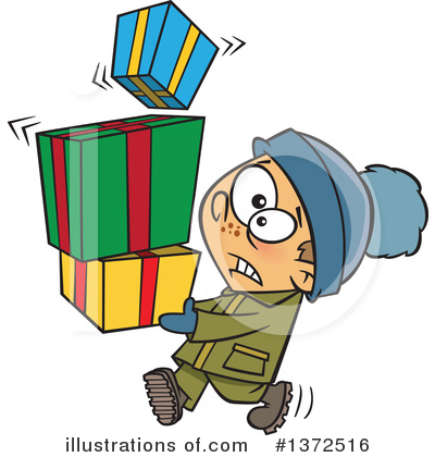 Presents Clipart #1372516 by toonaday