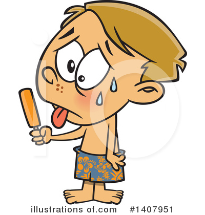 Hot Clipart #1407951 by toonaday