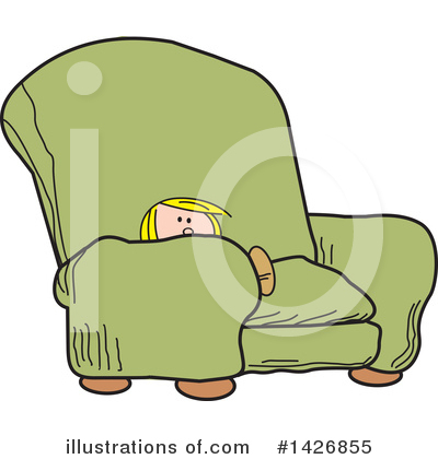 Chair Clipart #1426855 by Johnny Sajem