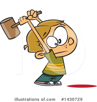 Royalty-Free (RF) Boy Clipart Illustration by toonaday - Stock Sample #1430729