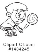 Boy Clipart #1434245 by toonaday