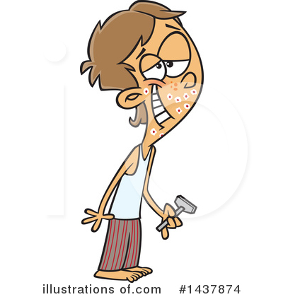 Royalty-Free (RF) Boy Clipart Illustration by toonaday - Stock Sample #1437874