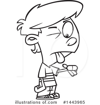 Royalty-Free (RF) Boy Clipart Illustration by toonaday - Stock Sample #1443965