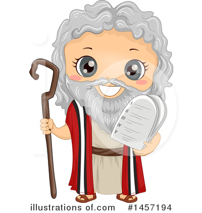 Moses Clipart #1457194 by BNP Design Studio