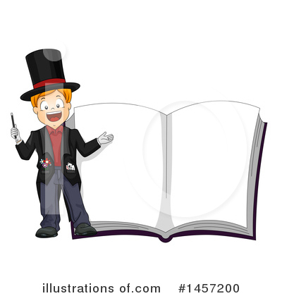 Magic Book Clipart #1457200 by BNP Design Studio