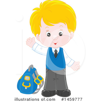 Royalty-Free (RF) Boy Clipart Illustration by Alex Bannykh - Stock Sample #1459777