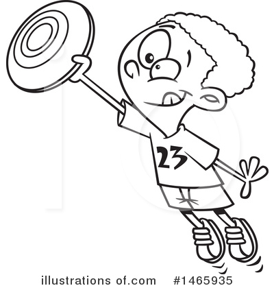 Frisbee Clipart #1465935 by toonaday