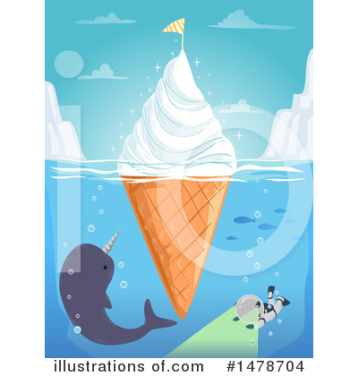 Iceberg Clipart #1478704 by BNP Design Studio