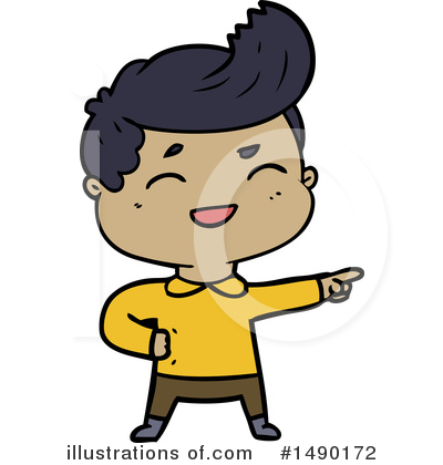 Royalty-Free (RF) Boy Clipart Illustration by lineartestpilot - Stock Sample #1490172