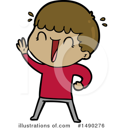 Royalty-Free (RF) Boy Clipart Illustration by lineartestpilot - Stock Sample #1490276