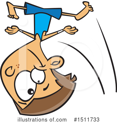 Gymnast Clipart #1511733 by toonaday