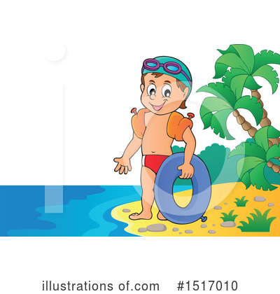 At The Beach Clipart #1517010 by visekart