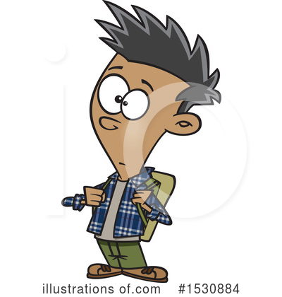 Royalty-Free (RF) Boy Clipart Illustration by toonaday - Stock Sample #1530884