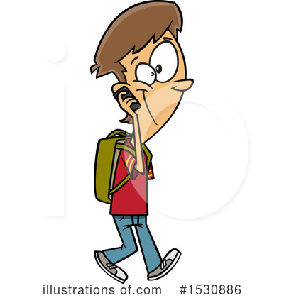 Walking Clipart #1530886 by toonaday