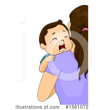 Crying Clipart #1561072 by BNP Design Studio