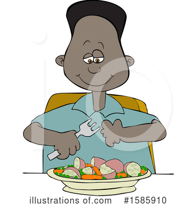 Eating Clipart #1585910 by djart