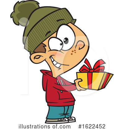 Christmas Gift Clipart #1622452 by toonaday