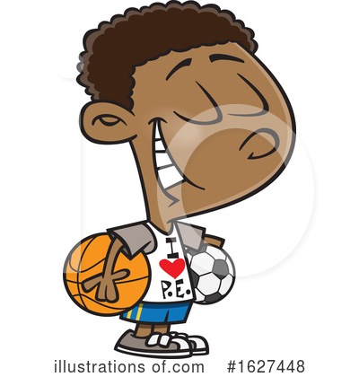 Basketball Clipart #1627448 by toonaday