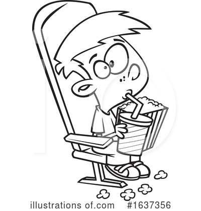 Royalty-Free (RF) Boy Clipart Illustration by toonaday - Stock Sample #1637356