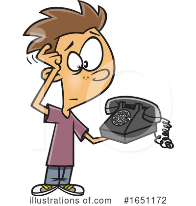 Phone Clipart #1651172 by toonaday