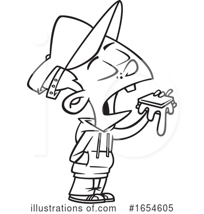 Royalty-Free (RF) Boy Clipart Illustration by toonaday - Stock Sample #1654605